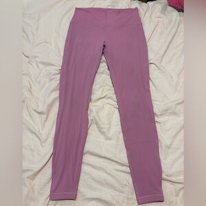 Pink lululemon align Leggings (Tall)